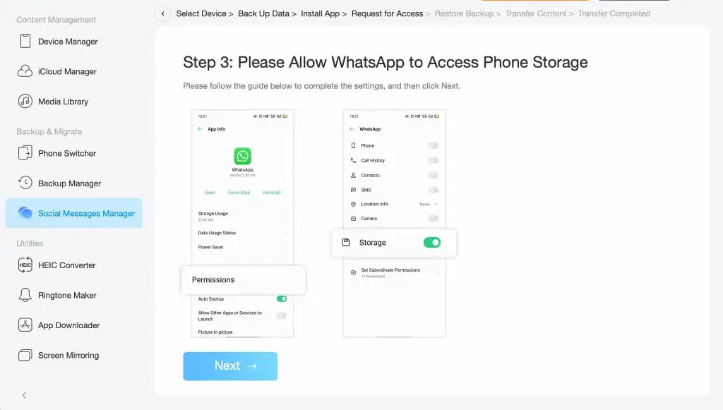 Cara Transfer Data WhatsApp dari Android ke iPhone7